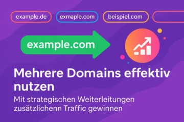 Mehrere Domains effektiv nutzen: Mit strategischen Weiterleitungen zusätzlichen Traffic gewinnen
